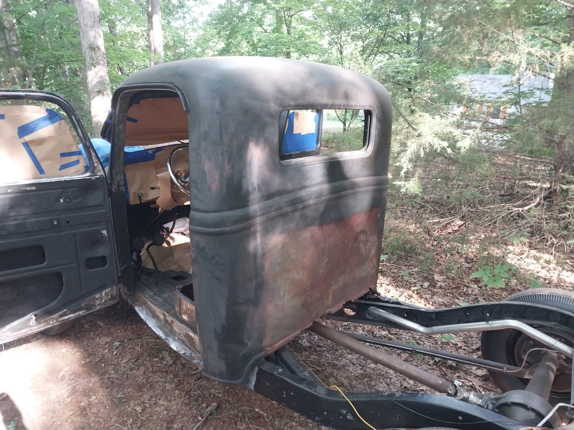 Sandblasting project